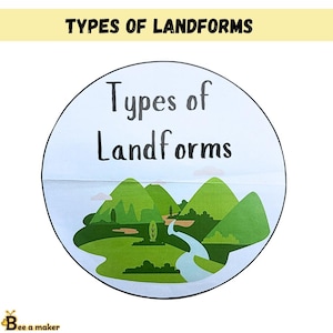 Major Landforms Science Activity Pdf - Etsy