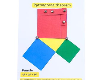 Pythagoras Theorem Activity | Printable Math Worksheet | Geometry Hands-On Learning