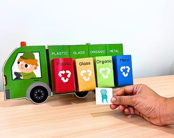 Recycling trash Sorting Game for Kids