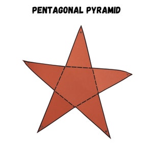 Pull up Nets of 3d Shapes - Etsy