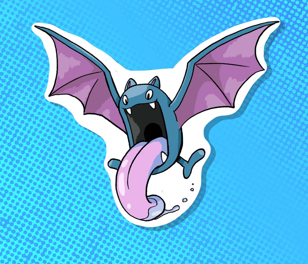 Golbat Gen 1 Matte Pokemon Fan Art Sticker - Etsy Canada