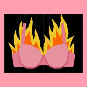 Modello di riattacco della carta per fondotinta femminile Rage