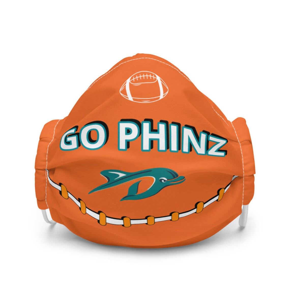 Miami Dolphins Football Premium Face Mask NFL Gifts Gifts Etsy