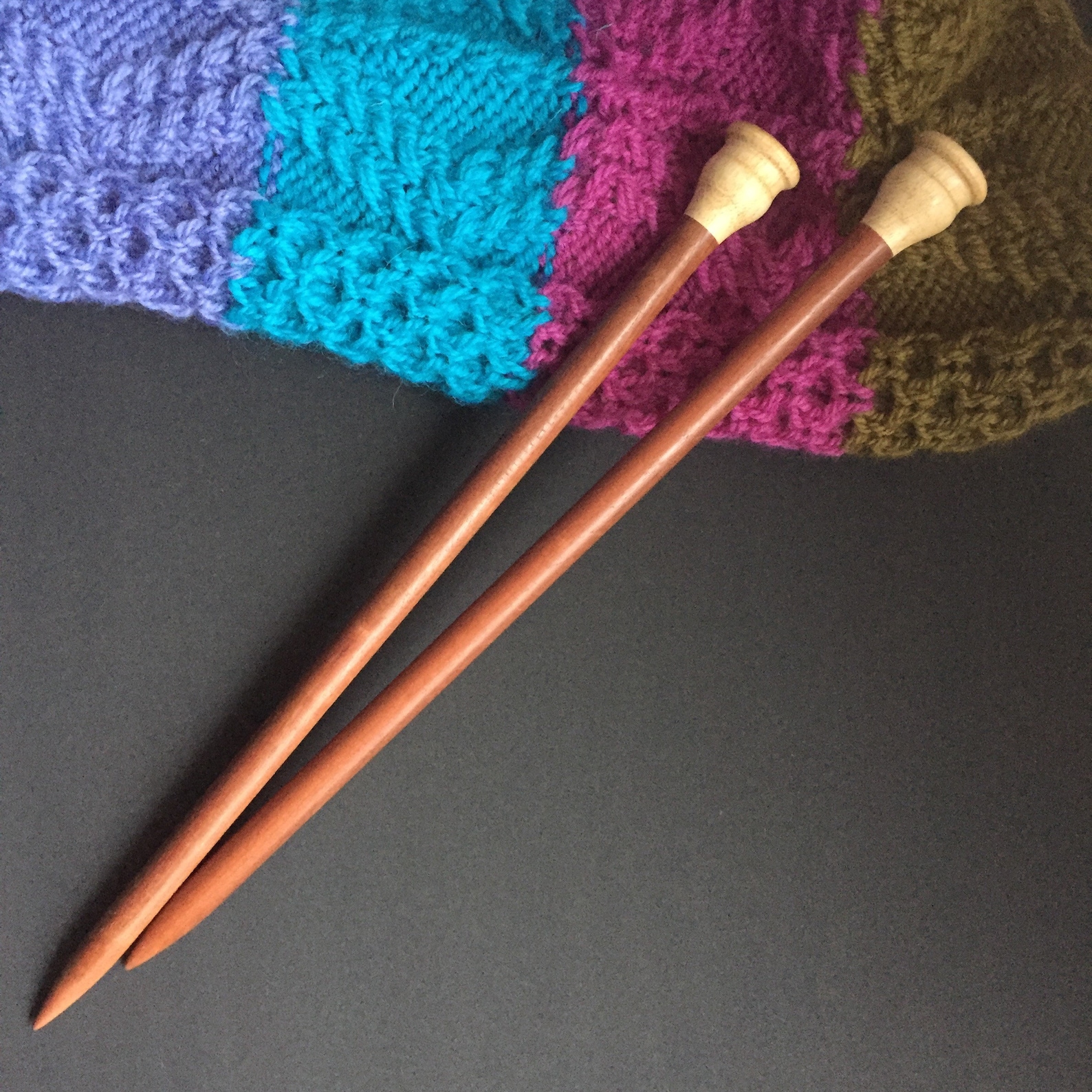 25 mm Giant Wooden Knitting Needles US Size 50 red wood Etsy