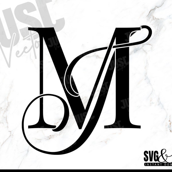 MJ, JM, Wedding Logo Monogram, Wedding Svg, Monogram svg, Calligraphy logo, Couples logo for wedding, png Sublimation, Instant Download