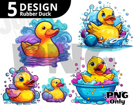Rubber Duck PNG, Rubber Duck Bundle, Bath Toy Clipart, Rubber ducks clipart, Plastic duck clipart, Rubber Duck Yellow, png Sublimation