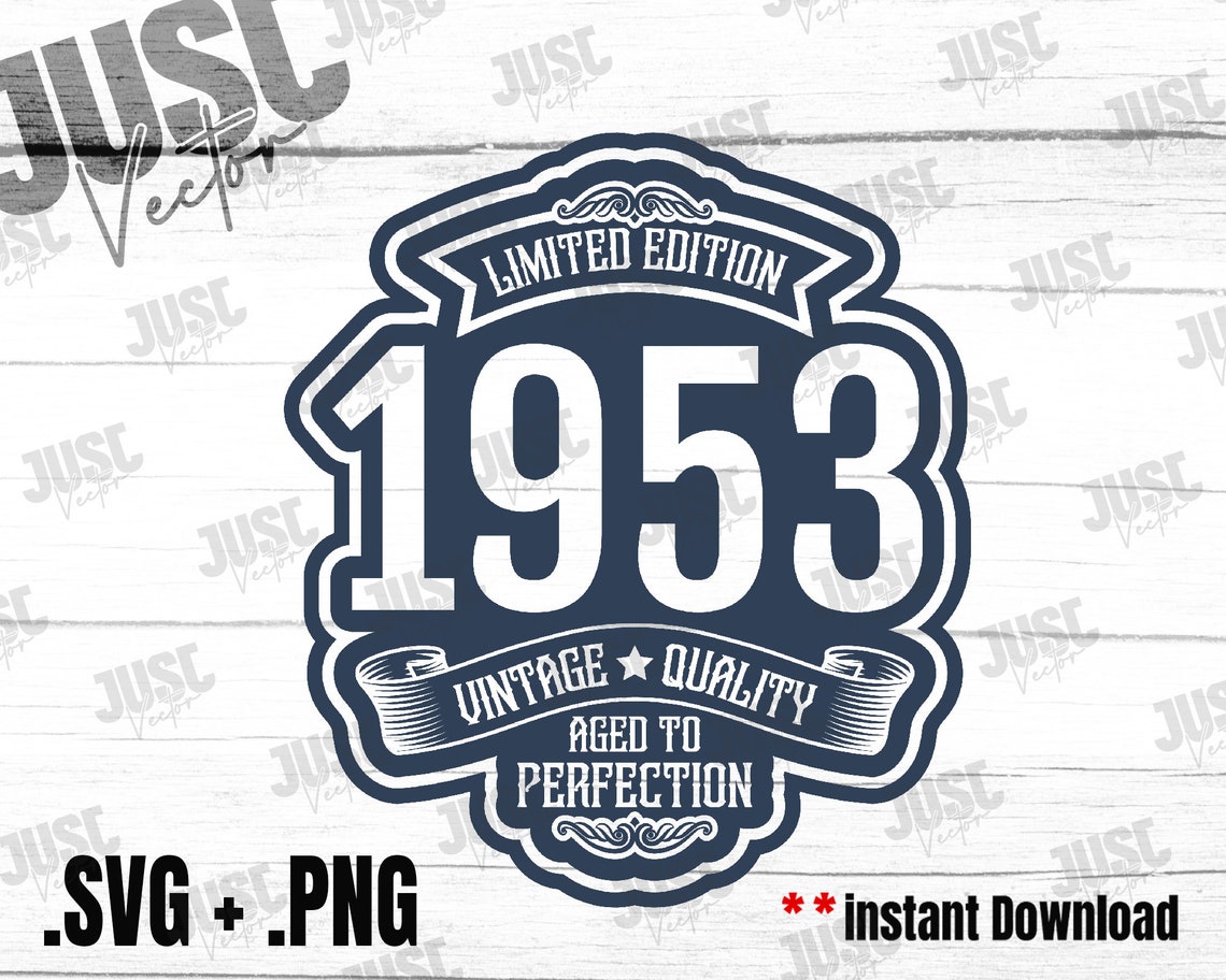 Jahrgang 1953 limited Edition im Alter von Perfektion Etsy