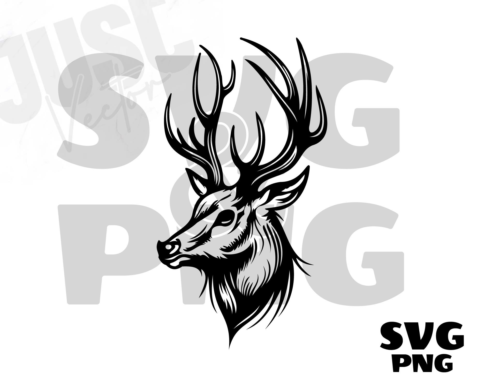10 Design Deer Bundle Svg Deer Svg Deer PNG Lovely Deer - Etsy