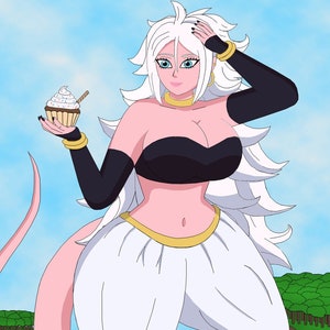 Android 21 Original Fan Art