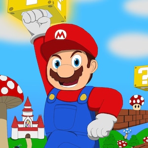 Super Mario Original Fan Art