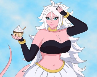 Android 21 Original Fan Art