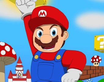 Super Mario Original Fan Art