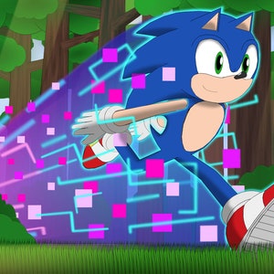Sonic Frontiers 2022 Teaser Original Fan Art
