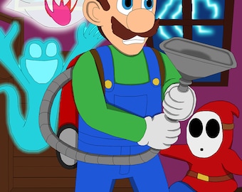 Super Luigi Original Fan Art