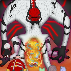 Sonic Frontiers The Final Horizon Original Art Poster