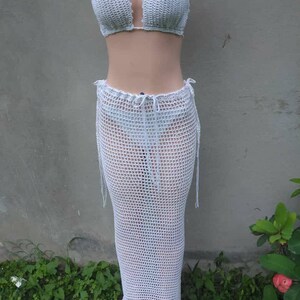 CROCHET MAXI SKIRT- Bikini Bottom- Maxi Skirt