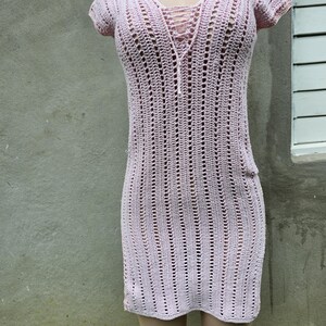 Häkeln Sie COVERUP KLEID-Handmade häkeln Cover Up Kleid-Bademode Kleid-Häkeln Bikini vertuschen Kleid-Häkeln Strand Vertuschen Kleid-Bademode