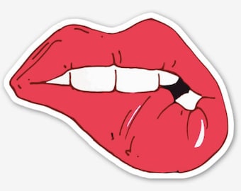 Stickers - Lips - Red Lips Sticker