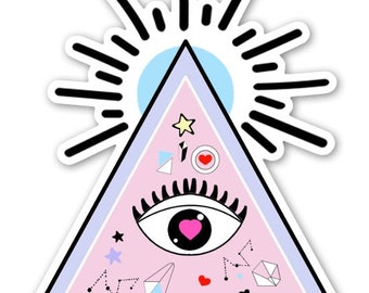 Sticker - Evil Eye Sticker - Girly Stickers