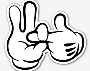 Stickers - Sexy Gloves Sticker - Filthy Stickers - Sexy Sticker