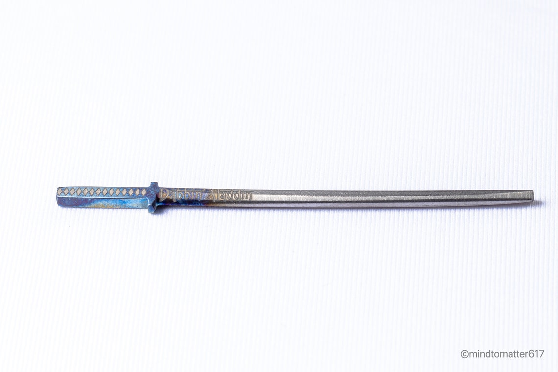 Titanium Katana Dabber Etsy