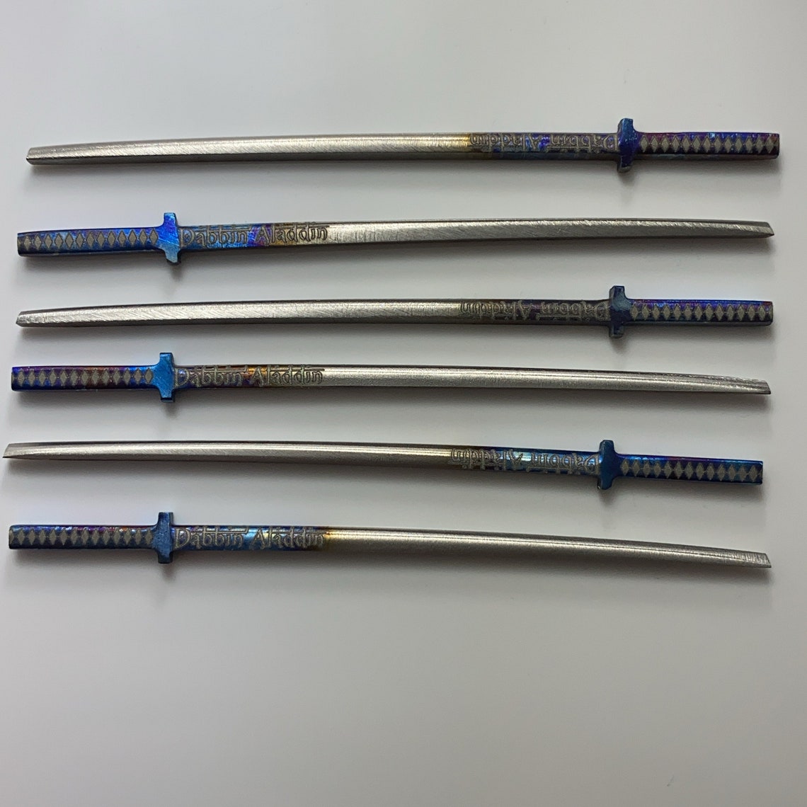 Titanium Katana Dabber Etsy