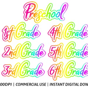 Teacher Graphics, Grades, Grade School, Elementary School, Words, Clip Art, Preschool, 1st Grade, 2nd Grade, 3rd Grade, 4th Grade, 5th Grade