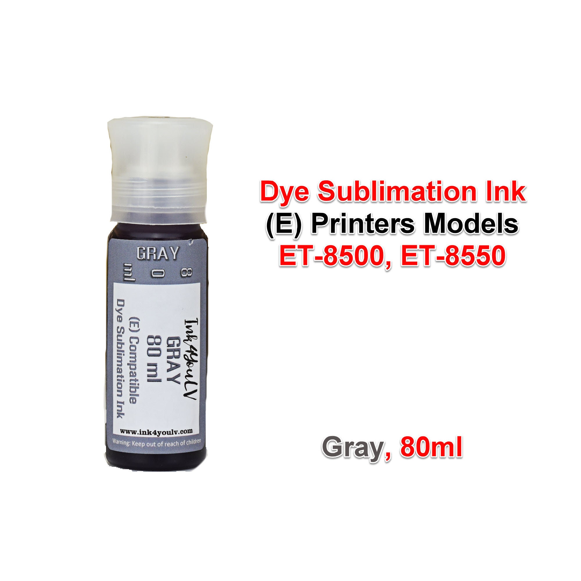 6 Color Sublimation Ink for 8550 & 8500 Printers 