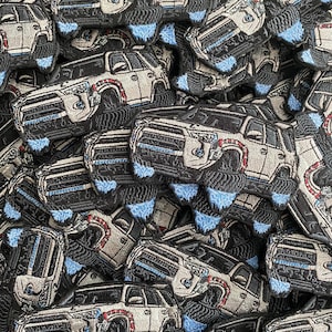 Back to the future inspired 4Runner Velcro patch