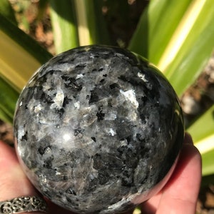 Bulk Larvikite Sphere | Black Moonstone Sphere | Crystal Sphere | Larvikite Flashy Sphere | Gemstone Sphere | Larvikite Ball