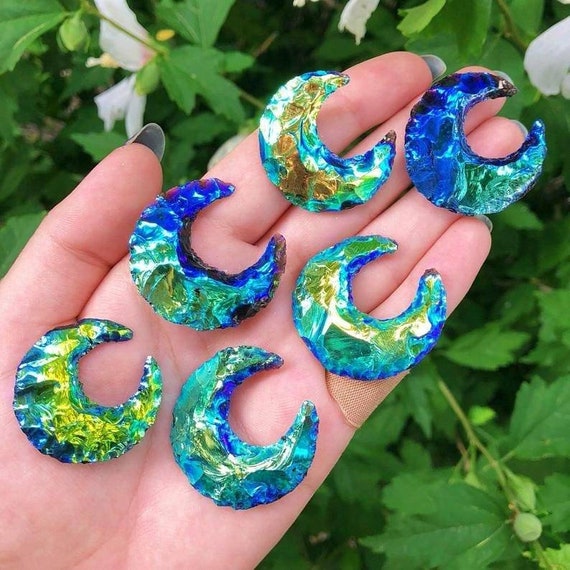 Titanium Aura Obsidian - Shape Titanium Aura Obsidian - Shape