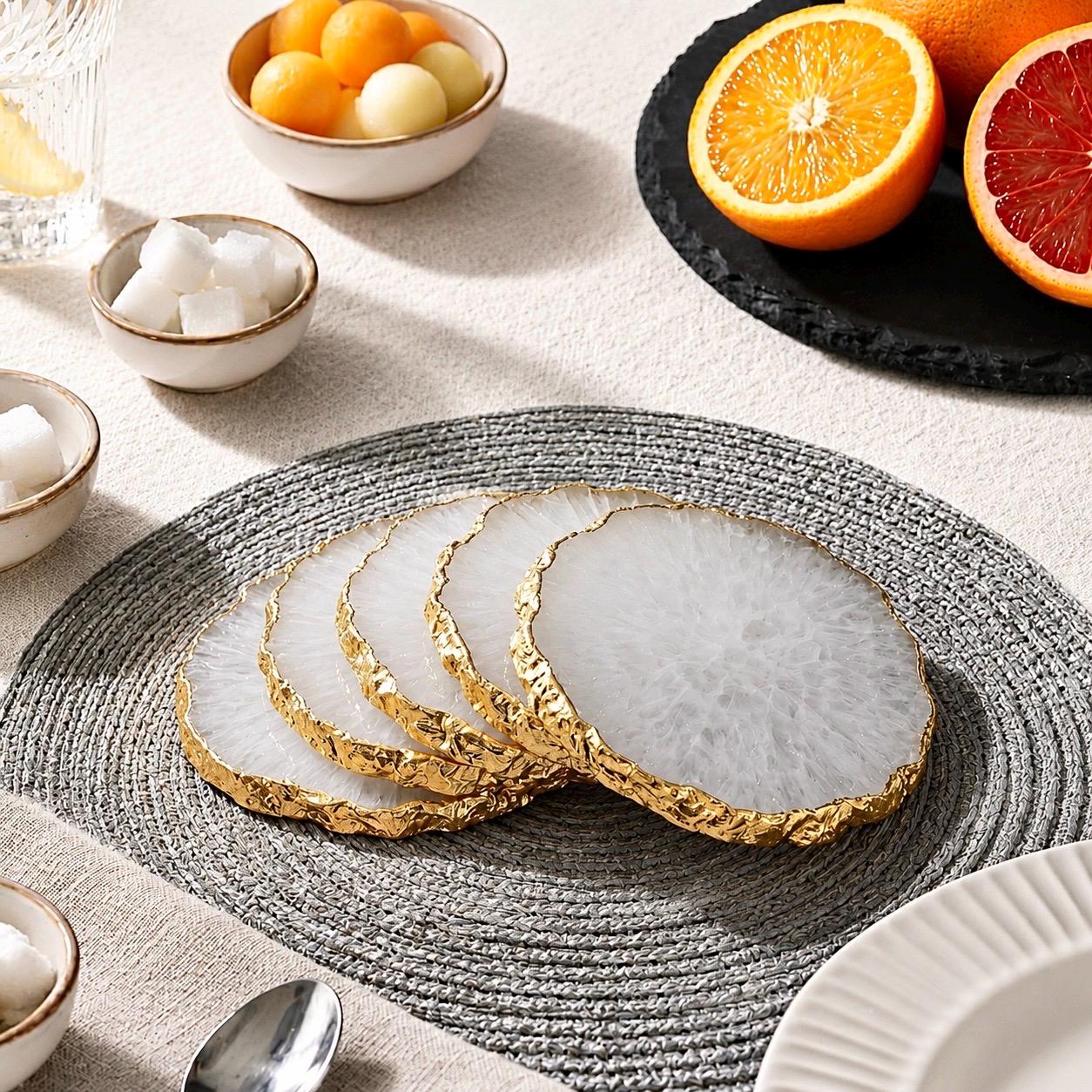 Crystal Coasters - Etsy