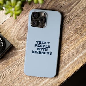 Harry Styles Phone Case, TPWK Treat People With Kindness Cover, Stylish Phone Accessories, Celeb Fan Merch, Gift for Music Lover,