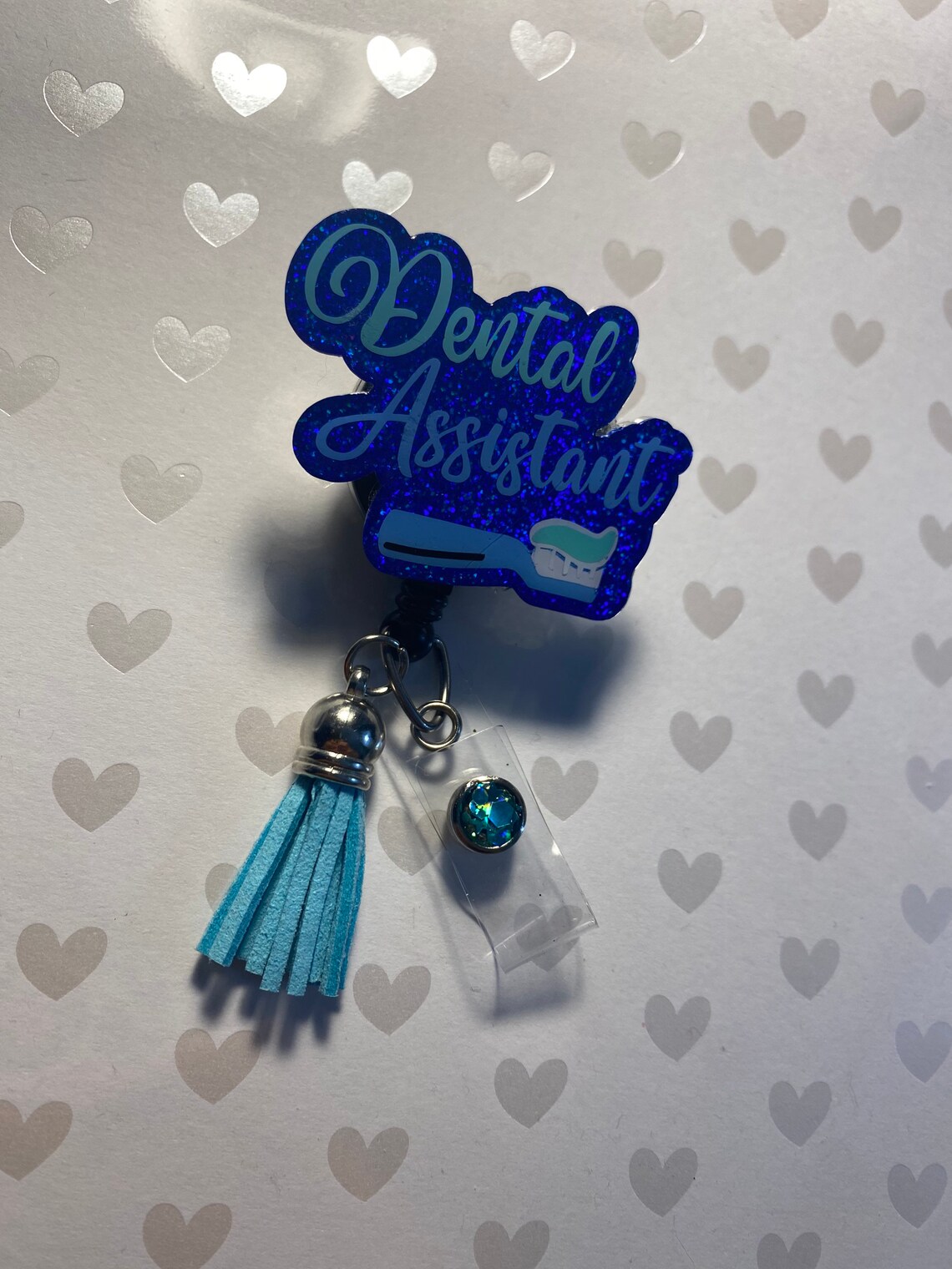 Dental Assistant Badge Reel Dental Assistant Dentist Etsy