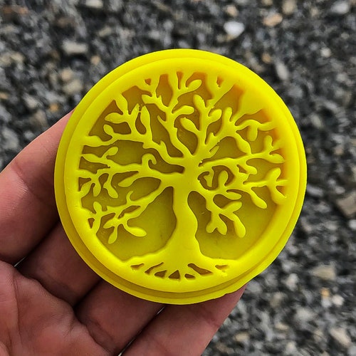 Christmas Tree Large 3 Inch Wood Cookie Stamp Mold CS8005 Etsy