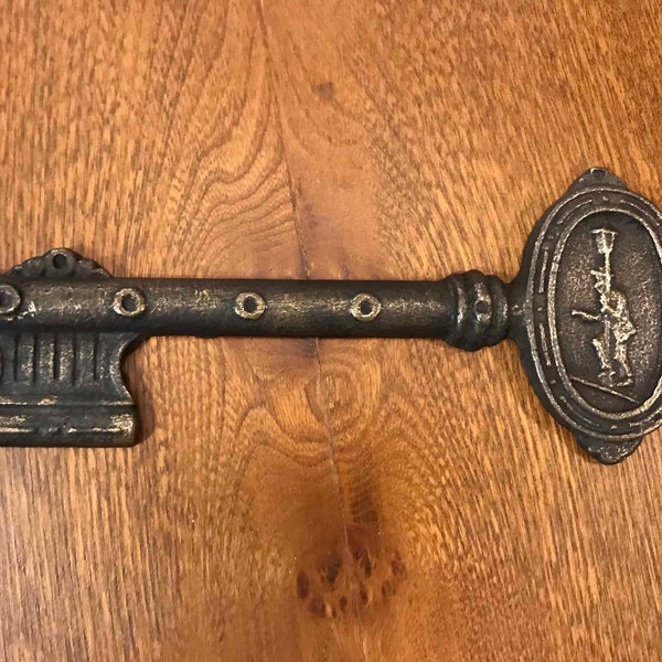Antique Door Key, Brass Key, Decorative Keys, Wall Decor, Vintage Key, New Home Gift, Old Door Key, Home Decor, Wall Hanging, Castle Key