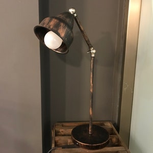 Adjustable Metal Desk Lamp with Balance Arm, Handmade for Your Unique Office or Home Decors, Turkish Light, Work Lamp, Anglepoise Table Lamp