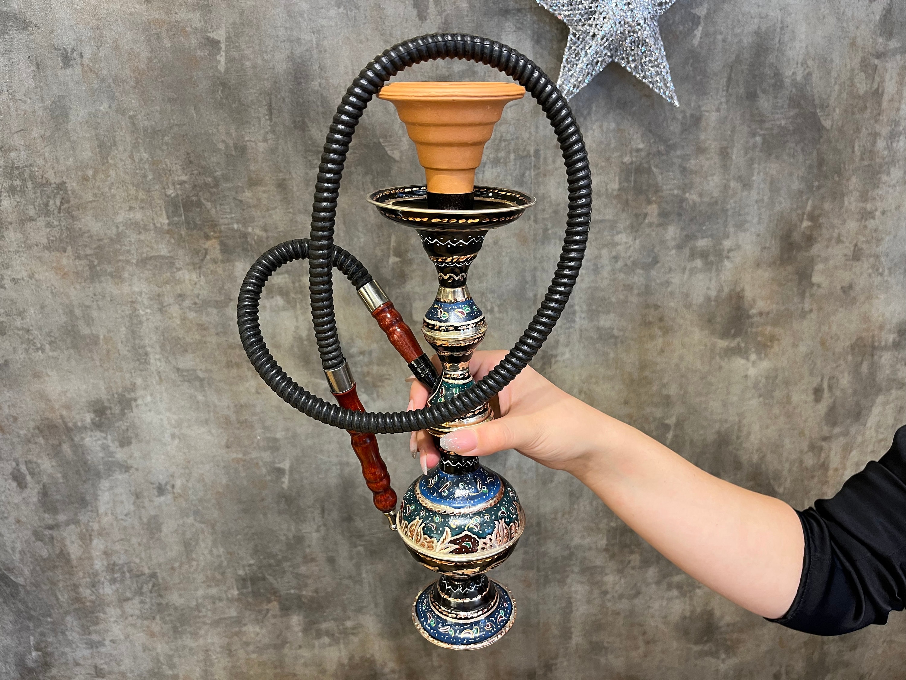 1X High Quality Hookah Mini Smoking Pipe Glass And Water Pipe Small Shisha  Clear From Smokingbruce, $3.24