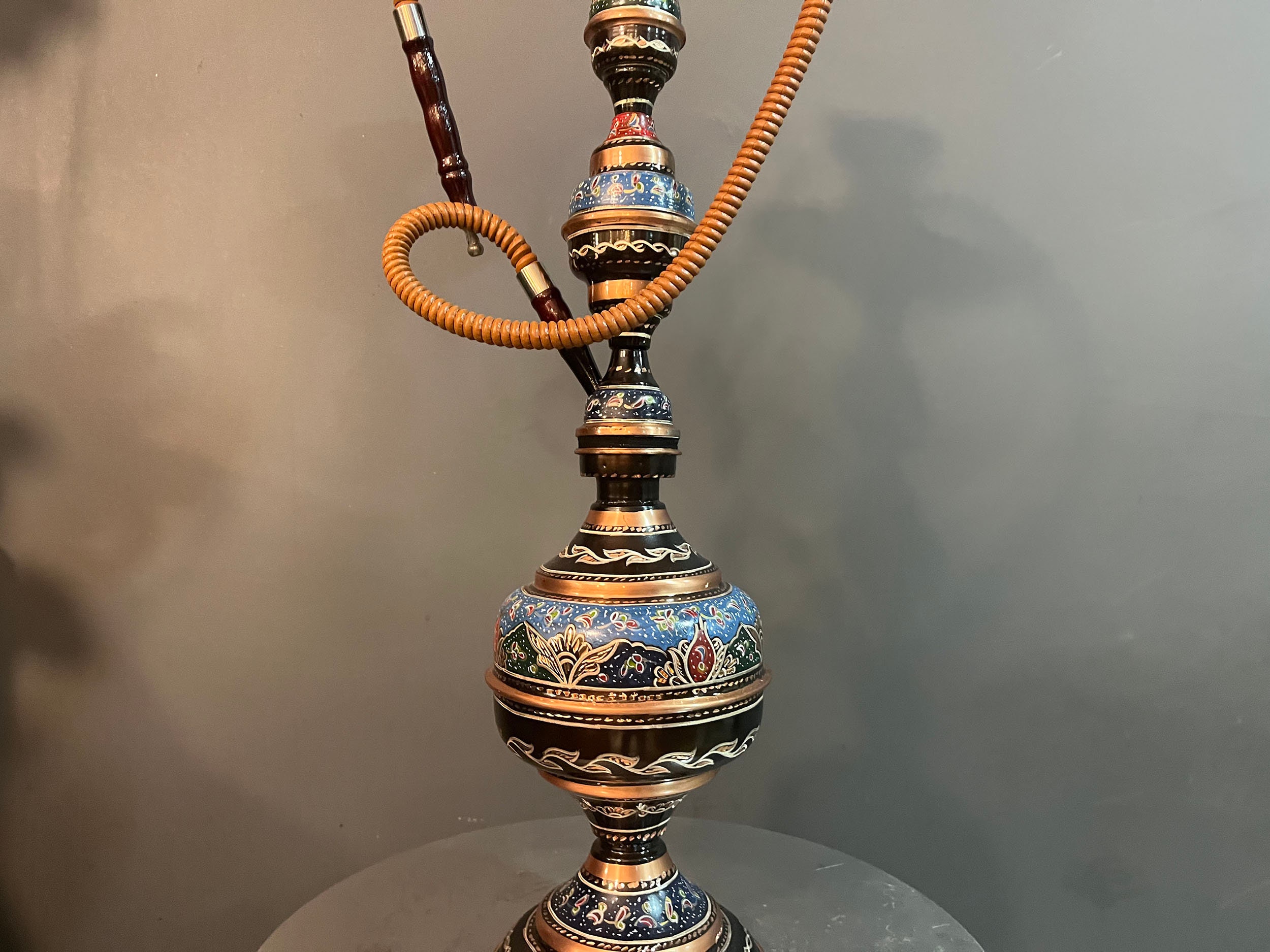 Helle Design V5 LARGE Unique Engraved Handmade Copper Hookah Set