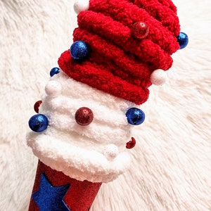 Ice cream, wreath attachment, party decor, centerpieces, photo prop, home decor, party decorations, fake food,