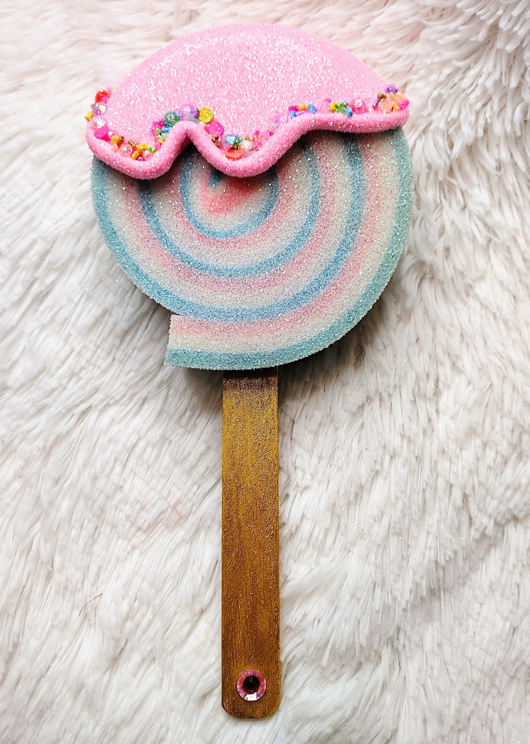 Set of three lollipops, faux lollipop