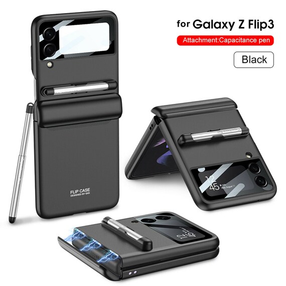 Hinge Protective Samsung Galaxy Z Flip 3 5g Case Luxury Hinge Etsy