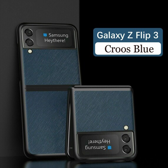 Leather Samsung Galaxy Z Flip 3 5g Case Hybrid Matte Phone Etsy