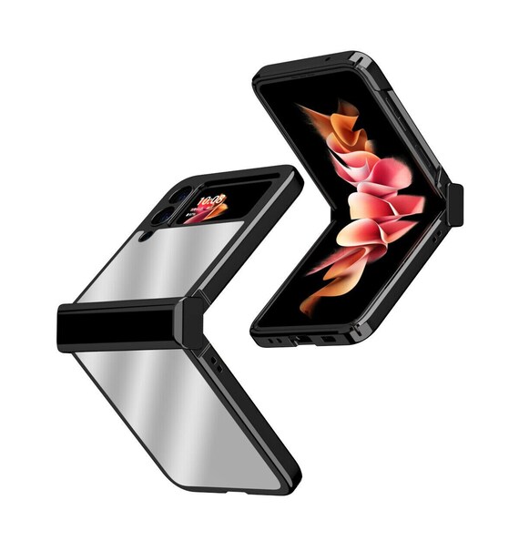 Luxury Plating Samsung Galaxy Z Flip 3 5g Case Plating Makeup Etsy