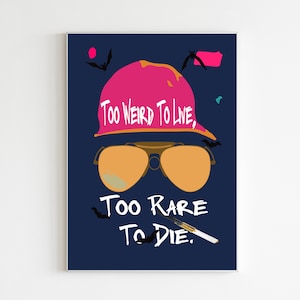 Hunter S Thompson Quote | Fear And Loathing In Las Vegas | Printable Wall Art | Home Decor | Quote Artwork | Gift | INSTANT DIGITAL DOWNLOAD