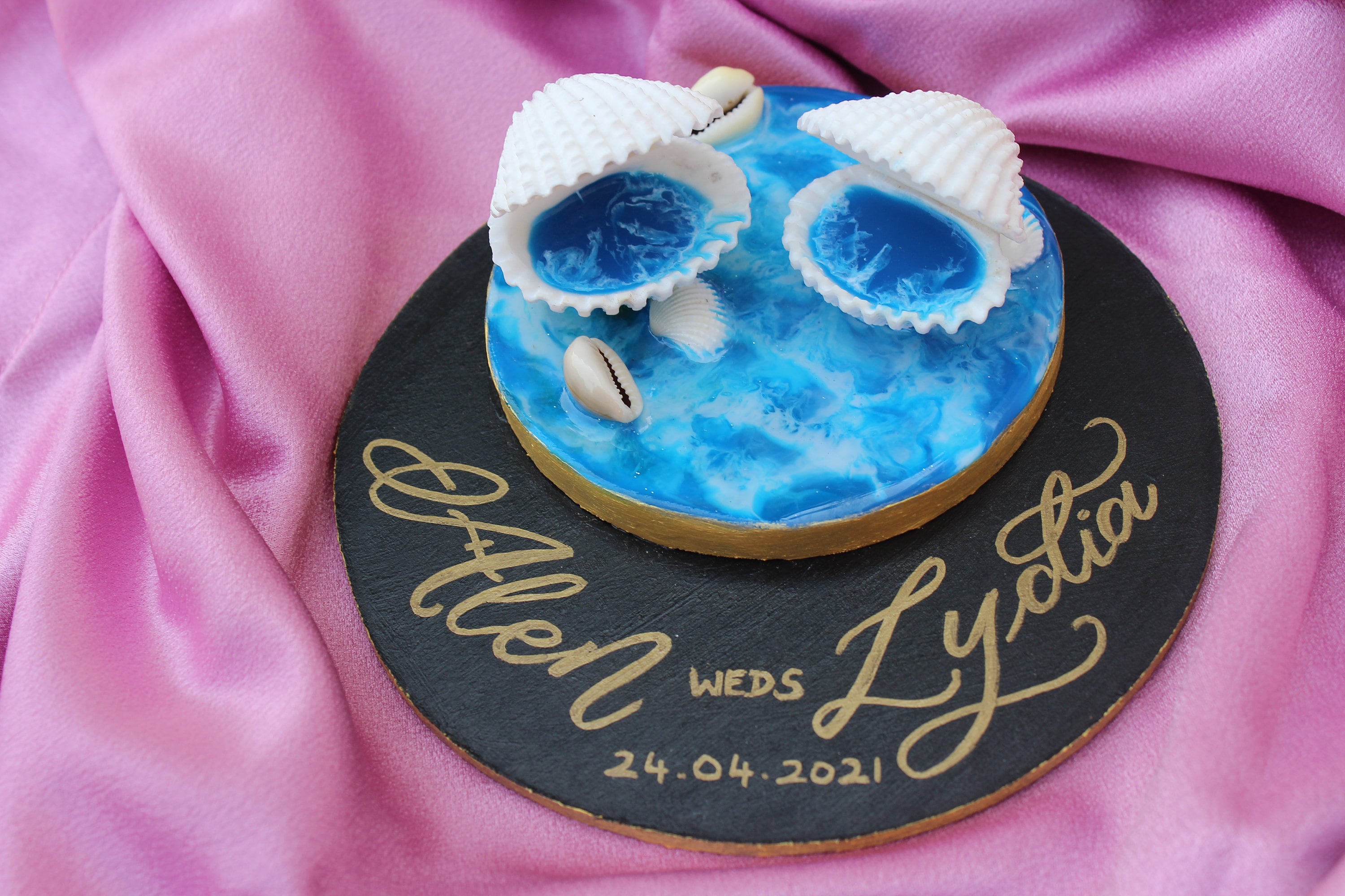 Personalized Ring Ceremony Engagement Ring Plate Wedding Etsy