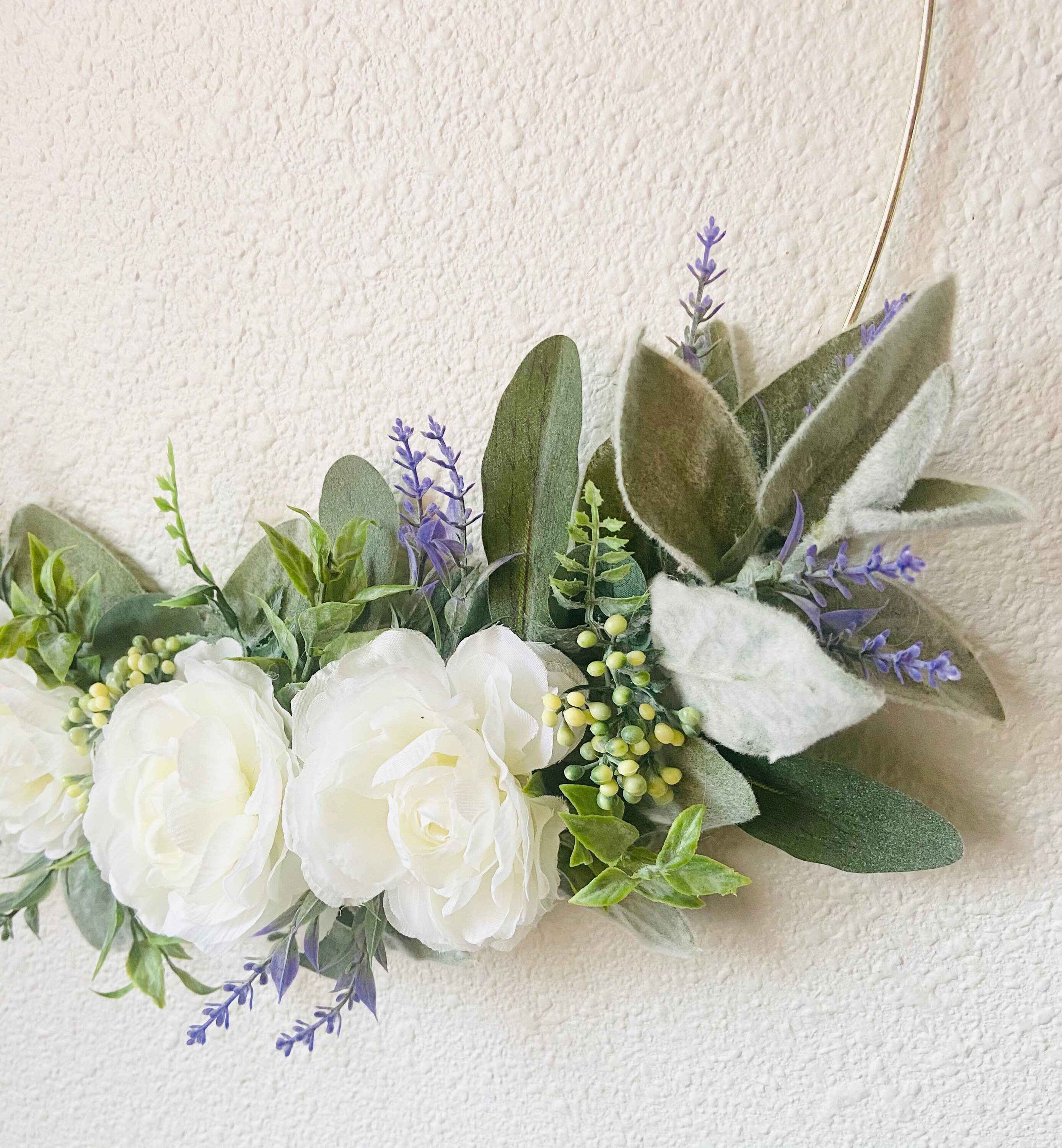 Corona de la puerta principal colgante de pared corona de | Etsy