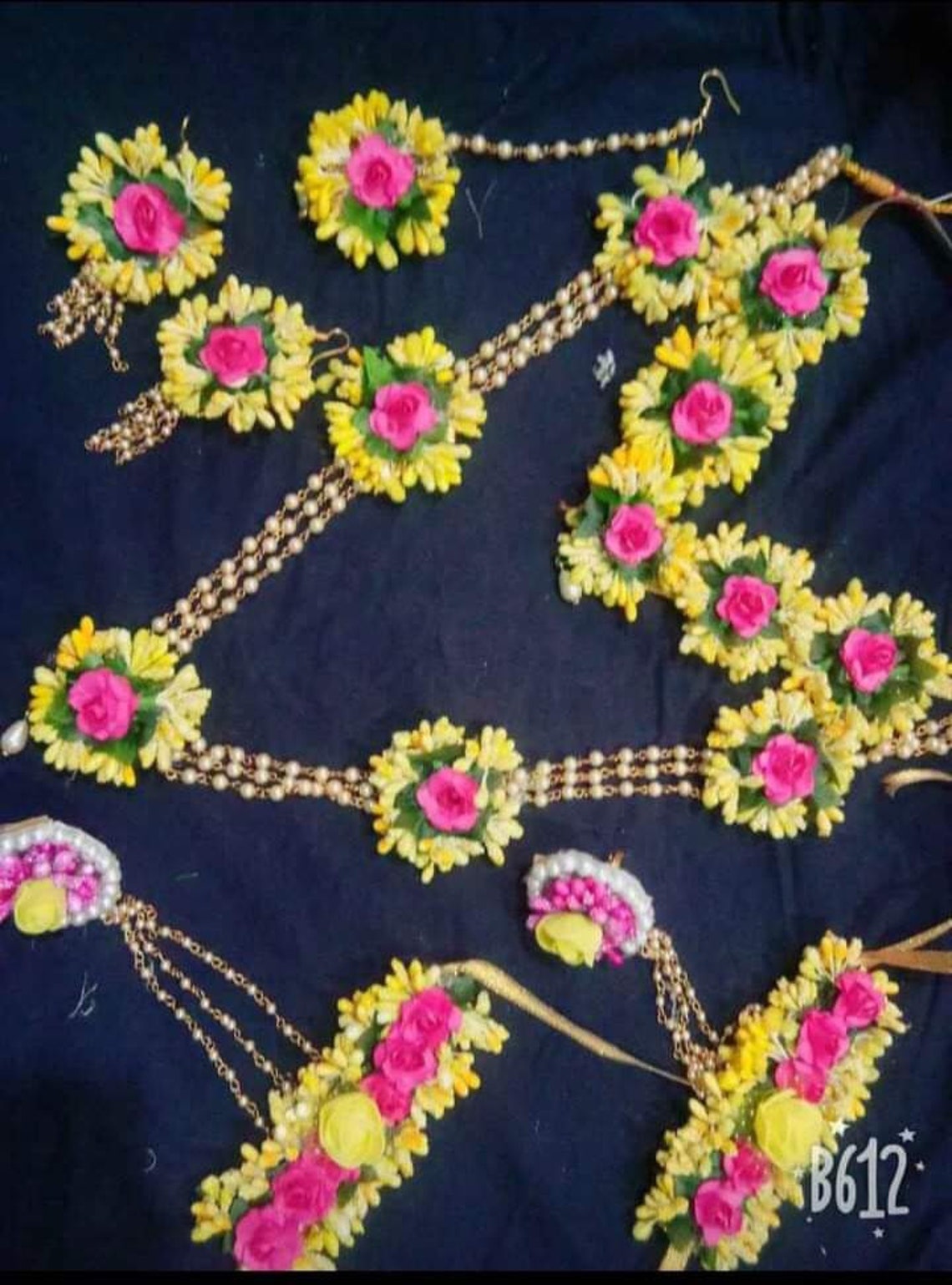 Baby shower jewellery necklace set flower jewelry Etsy