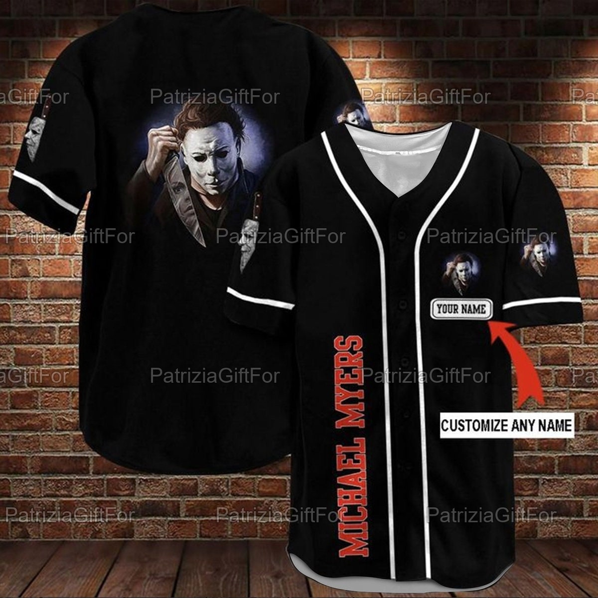 Michael Myers Baseball Shirt 
