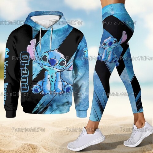 Personalized Stitch Ohana Hoodie and 